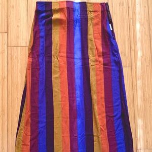 AEO Colorful Maxi Skirt